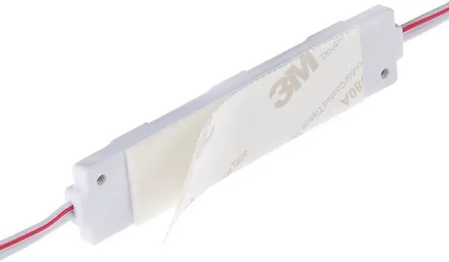 Alt view image 3 of 7 - Single Color LED Modules - Linear Module w/ 3 SMD LEDs - 185 Lumens/Module - Cool White - 100 Pack