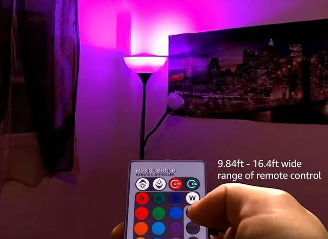 Alt view image 7 of 7 - 3w RGB 18 Watt Equivalent, MR16 LED E26/Medium (Standard) Base (Set of 6)