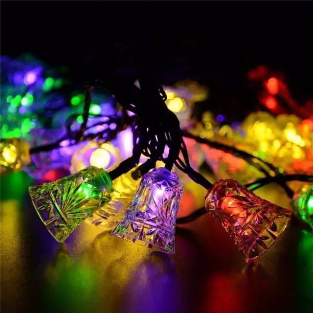 Alt view image 2 of 5 - 9.84ft 20 LED Strawberry String Lights, Battery Operated Colored Decorative Lighting for Halloween, Christmas, Party, Holiday Celebration, Wedding Decoration