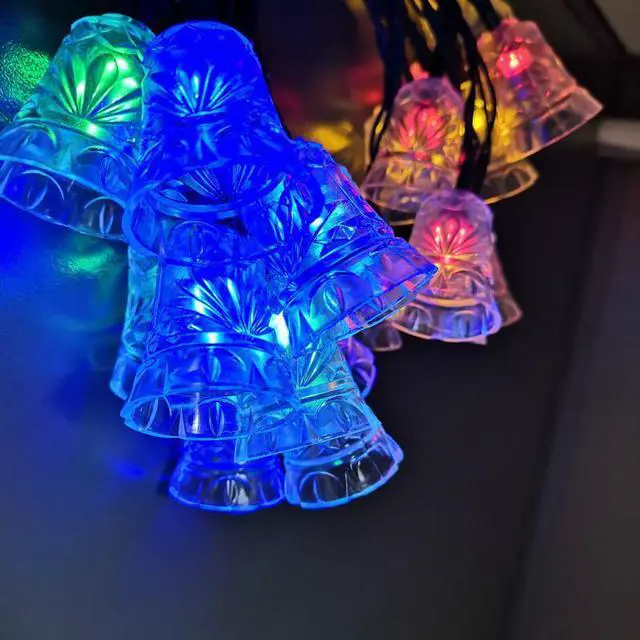 Alt view image 4 of 5 - 9.84ft 20 LED Strawberry String Lights, Battery Operated Colored Decorative Lighting for Halloween, Christmas, Party, Holiday Celebration, Wedding Decoration
