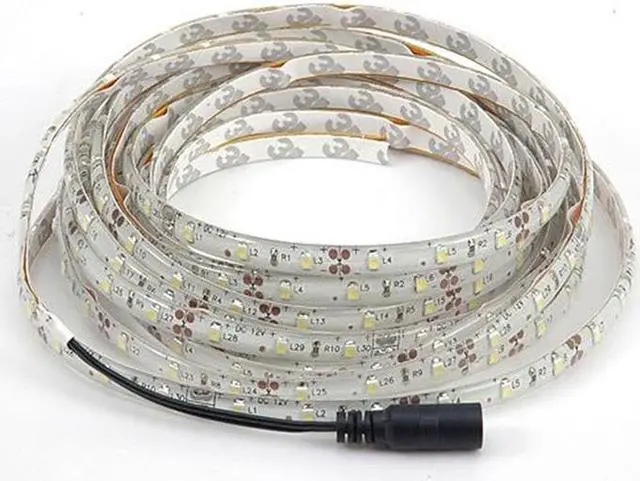 Alt view image 6 of 7 - 16.4ft (5m) RED Flexible LED Strip Lights - 3528 SMD 300LEDs 12V LED Light Strip - Waterproof IP-65