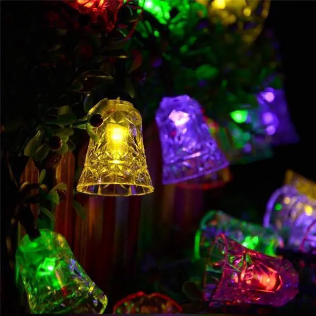 Alt view image 5 of 5 - 9.84ft 20 LED Strawberry String Lights, Battery Operated Colored Decorative Lighting for Halloween, Christmas, Party, Holiday Celebration, Wedding Decoration