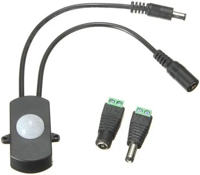 Alt view image 3 of 6 - DC5-24V 5A Mini PIR Infrared Motion Sensor Switch For LED Strip