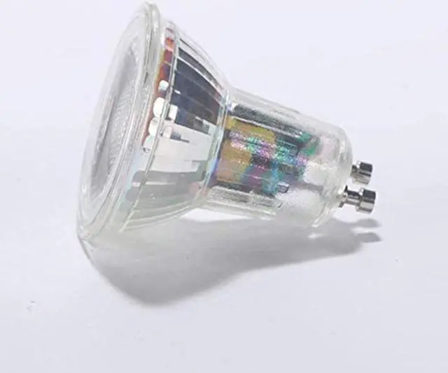 Alt view image 2 of 7 - 6-Pack GU10 led bulbs dimmable 6000k 50W Halogen Bulb Equivalent Daylight White 450 Lumen 38 Degree Beam Angle MR16 Glass Track Light Spotlight Bulbs, AC 110V