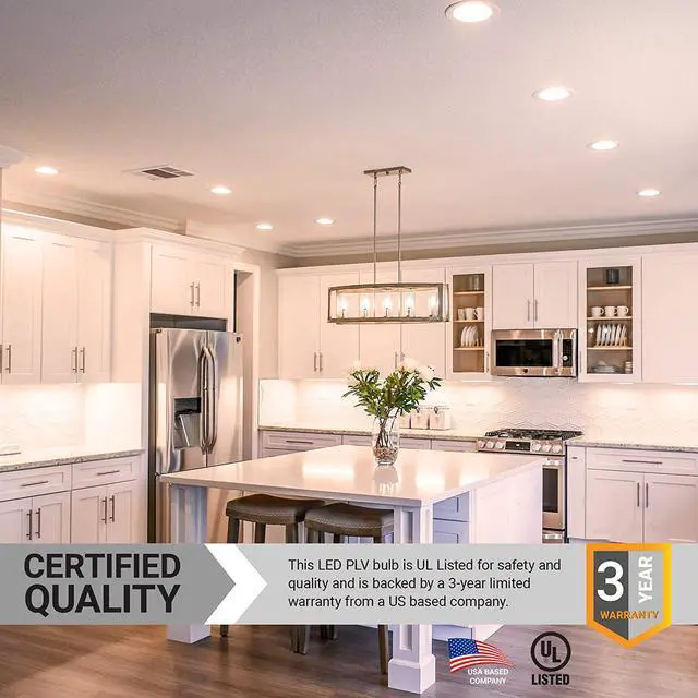 Alt view image 6 of 7 - OmaiLighting 9w led PL 4-Pin,LED PLV Plug and Play Light Bulb, 3000k, G24q Base, Ballast Dependent, CFL Replacement, UL Listed