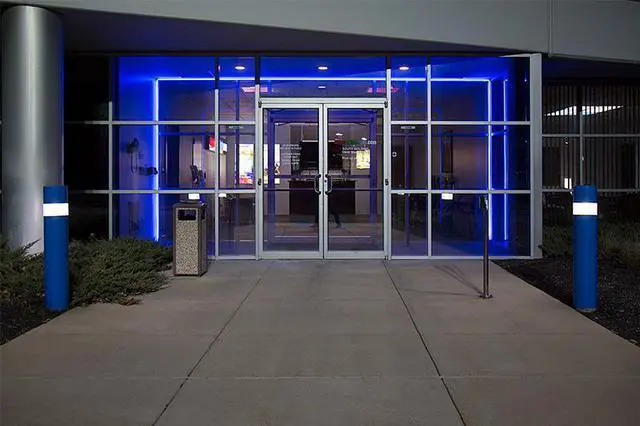 Alt view image 5 of 6 - OmaiLighting LED Neon Strip Light - 5m Top Bend Neon Flex - 24V - IP65 Blue