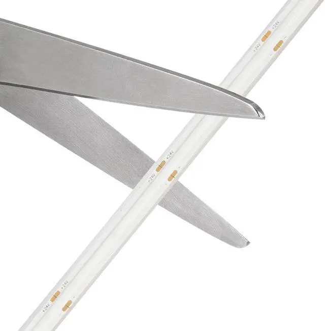 Alt view image 4 of 7 - OmaiLighting 5m Single Color COB LED Strip Light - COB Series LED Tape Light - 24V - IP20