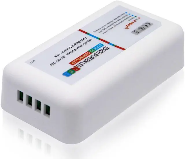 Alt view image 2 of 6 - 2.4G Wifi Compatible RGB LED Controller w/ Wireless RF Remote and Wifi Phone Adapter