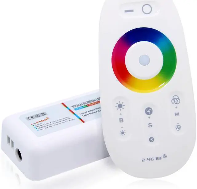 Main image of 2.4G Wifi Compatible RGB LED Controller w/ Wireless RF Remote and Wifi Phone Adapter