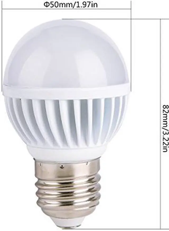 Alt view image 3 of 3 - E26 Screw Base 12 Volt AC/DC 5.6 Watt RV Camper Marine Low Voltage LED Light Bulb, Warm White 3000k