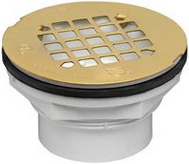 Alt view image 2 of 9 - OATEY 42097 Strainer Shower Drain, PVC, 2", Solvent-Weld