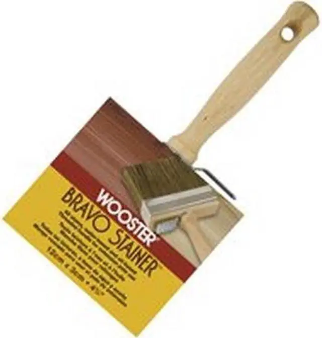 Alt view image 2 of 9 - Wooster Polyester Brush Stain Brush - 4.75 Inch