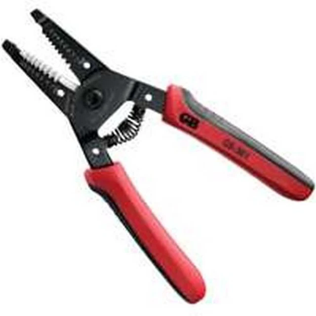 Alt view image 2 of 4 - GB GS-361 Wire Stripper Solid Stranded Wire Cushion-Grip Red Handle