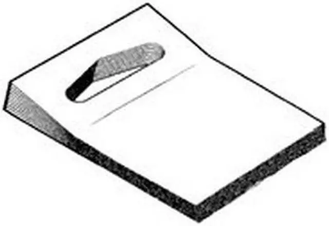Alt view image 4 of 10 - Scotch Hang Tabs Clear 2x2 500 Pk Box Delta 1075
