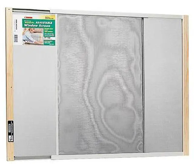 Alt view image 2 of 2 - Thermwell AWS2445 Adjustable Steel Window Screen, 24-In. x 45-In.