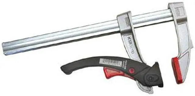 Main image of BESSEY KLI3.004 4 in Ratcheting Clamp Fiberglass-Reinforced Polyamide Handle and