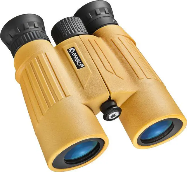 Alt view image 3 of 20 - Barska AB11092 10x30 Floatmaster Yellow Binoculars