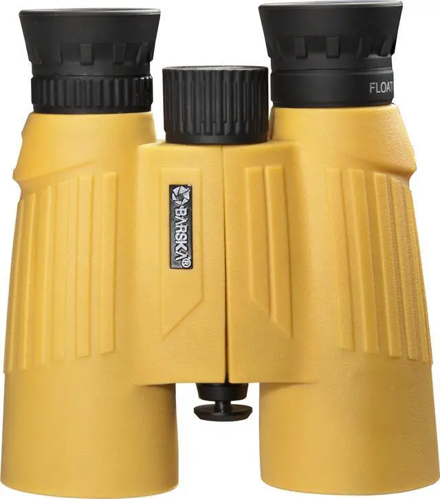 Alt view image 4 of 20 - Barska AB11092 10x30 Floatmaster Yellow Binoculars