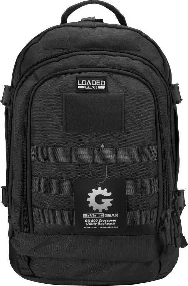 Alt view image 4 of 16 - GX-500 Crossover Utility Backpack, Black