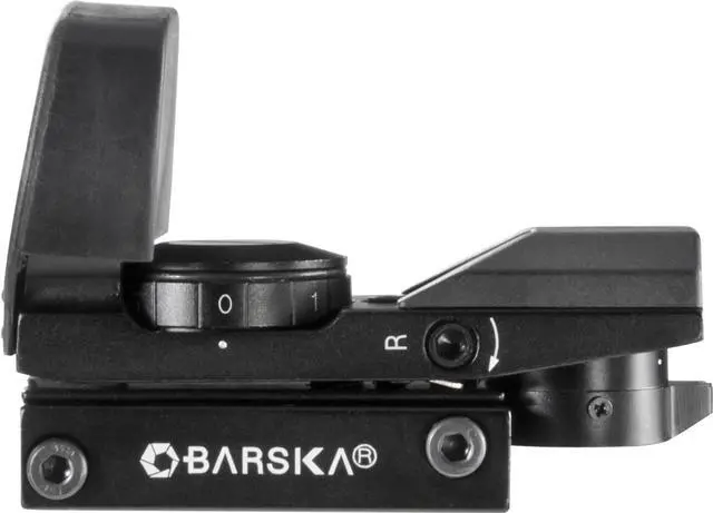 Alt view image 4 of 18 - Barska Electro Sight Multi Reticle Red Dot Sight, Black w/7-Position Rheostat AC10632