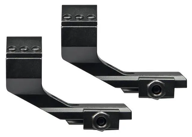 Alt view image 5 of 5 - AR Cantilever Mount- 2pc Integrated 30mm Ring and 1" Mount by BARSKA