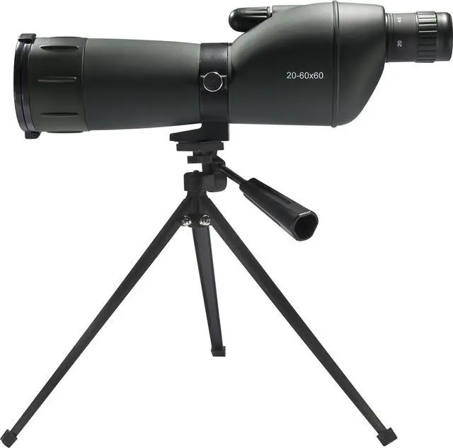 Alt view image 3 of 15 - Barska Colorado 20-60x60 Straight-Body Spotting Scope w/ Tripod CO10866