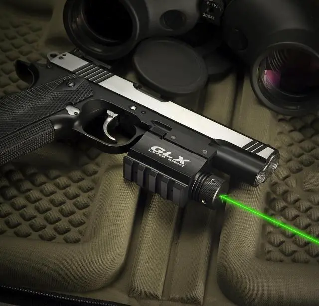 Alt view image 20 of 20 - Barska GLX 5mW Green Laser Sight w/ Built-in Picatinny Rail AU11408