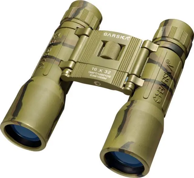 Alt view image 4 of 12 - Barska AB10123 Lucid View 16x32 Clam Compact Binoculars