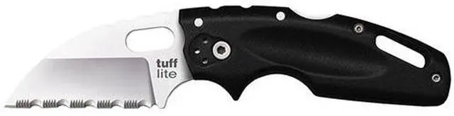 Alt view image 8 of 18 - Cold Steel 20LTS Tuff Lite Serrated Edge Made of Grivory and GRIV-EX Plastic Handle Material