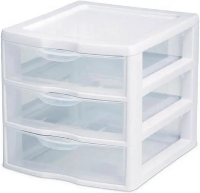 Main image of Sterilite Mini Unit 3Drawr Clr 2194-2040