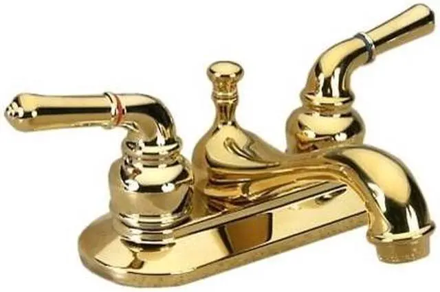 Alt view image 2 of 4 - Kingston Brass KB622LP Two Handle 4 in. Centerset Lavatory Faucet