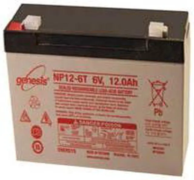 Main image of Genuine EnerSys NP12-6T Replacement Battery