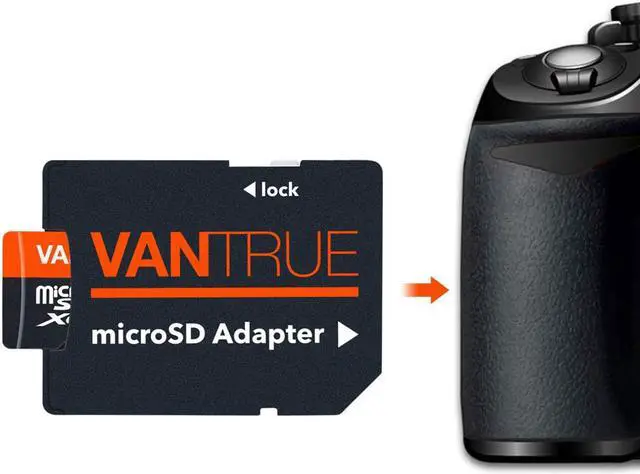 Alt view image 7 of 7 - Vantrue 256GB MicroSDXC UHS-I U3 V30 Class 10 4K UHD Video High Speed Transfer Monitoring SD Card with Adapter for Dash Cams, Body Cams, Action Camera, Surveillance & Security Cams