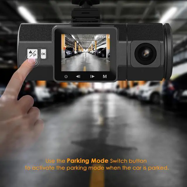 Alt view image 4 of 7 - Vantrue N2 Dual Dash Cam - 1080P FHD +HDR Front and Back Wide Angle Dual Lens In Car 1.5" LCD Dashboard Camera DVR Video Recorder with G-Sensor, Parking Mode & Super Night Vision