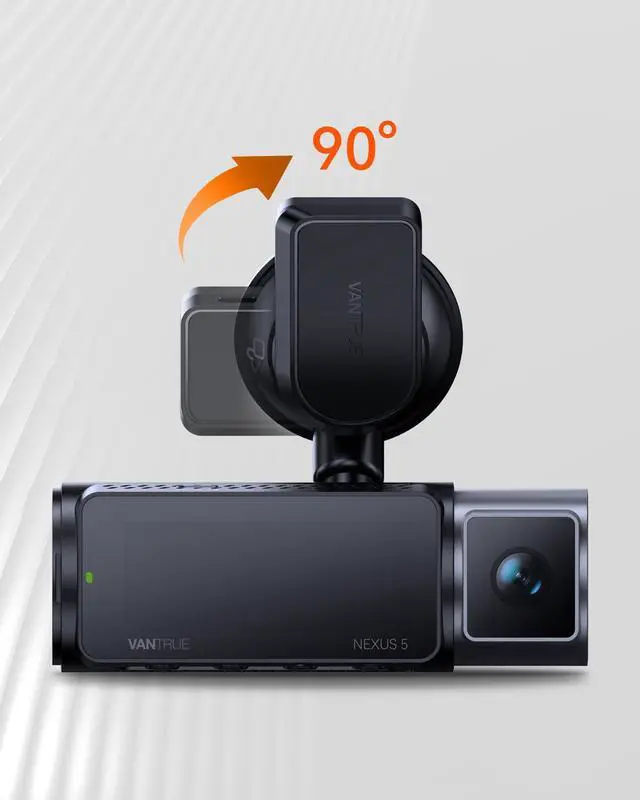 Alt view image 4 of 7 - VANTRUE N5, N4 Pro Dash Cam GPS Receiver Module Type C USB Port Car Suction Cup Mount for Windows and Mac