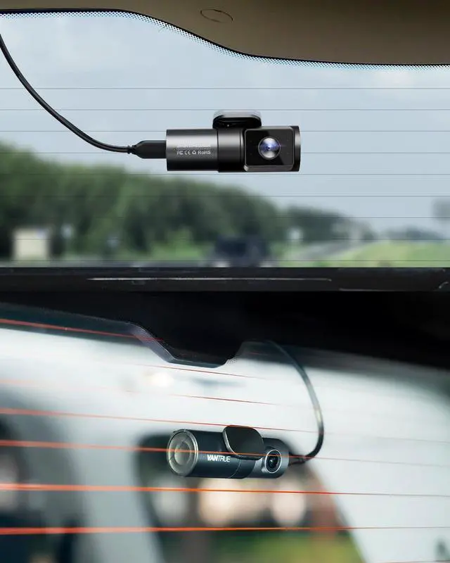 Alt view image 7 of 7 - Vantrue N5 1080P Adjustable Rear Camera, 165° Wide Angle View, Advanced Night Vision, HDR, Fit for Most Car, Pickup, Truck, SUV, Minivan, Sedans