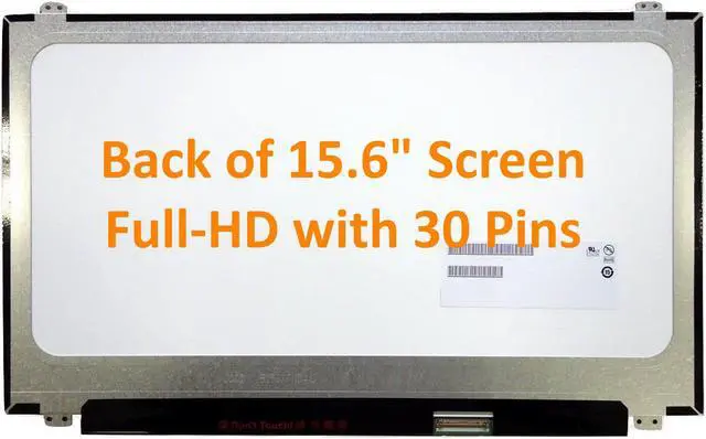 Alt view image 3 of 5 - Fullcom's New 15.6 inch screen compatible with N156HGA-EA3(with tabs) fit Part/No. KL.1560D.035 18010-15606400 18010-15605700 L13612-JD1 SD10R39344 SD10W69522 SD10W69527