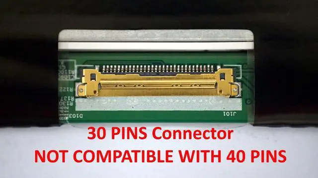 Alt view image 3 of 5 - Fullcom Tech 15.6" FHD 1920x1080 30pin IPS replacement screen fits LG LP156WF4(SP)(L1)