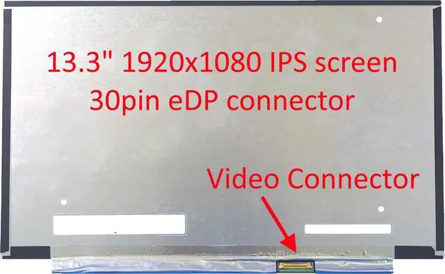 Main image of Fullcom's New 13.3 inch screen compatible with N133HCE-EP2 N133HCE-EPA N133HCE-GP1 LP133WF4(SP)(B1) fit Part/No. SD10R54651