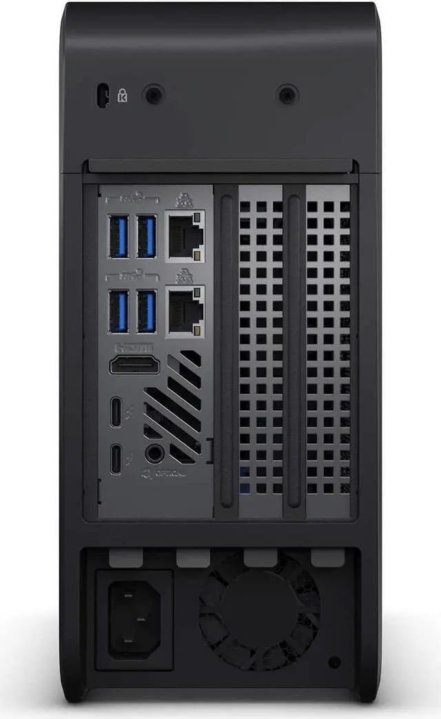 Alt view image 4 of 4 - Intel NUC 9 NUC9i7QNX Gaming & Entertainment Mini Desktop Black (Intel i7-9750H 6-Core, 32GB RAM, 1TB PCIe SSD, Intel UHD 630, Wifi, Bluetooth, 1xHDMI, Win 10 Home)
