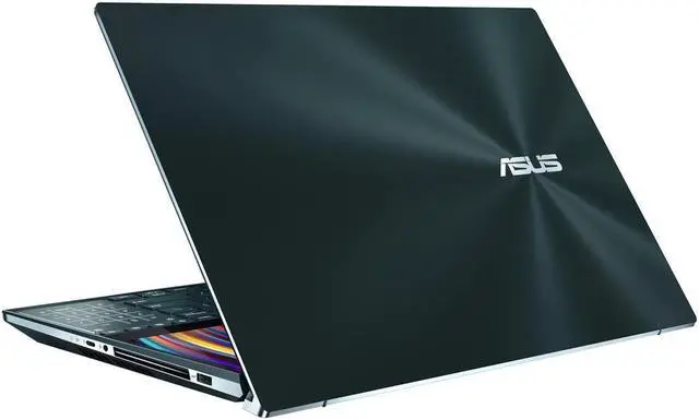 Alt view image 5 of 6 - ASUS ZenBook Pro Duo UX581GV Gaming & Business Laptop (Intel i7-9750H 6-Core, 16GB RAM, 4TB PCIe SSD, 15.6" Touch  4K Ultra HD (3840x2160), NVIDIA RTX 2060, Wifi, Bluetooth, Webcam, Win 10 Pro)