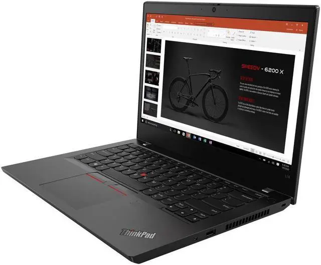 Alt view image 3 of 4 - Lenovo ThinkPad L14 Home and Business Laptop (Intel i7-10510U 4-Core, 16GB RAM, 512GB PCIe SSD, 14.0" Full HD (1920x1080), Intel UHD Graphics, Wifi, Bluetooth, Webcam, 2xUSB 3.1, 1xHDMI, Win 10 Pro)
