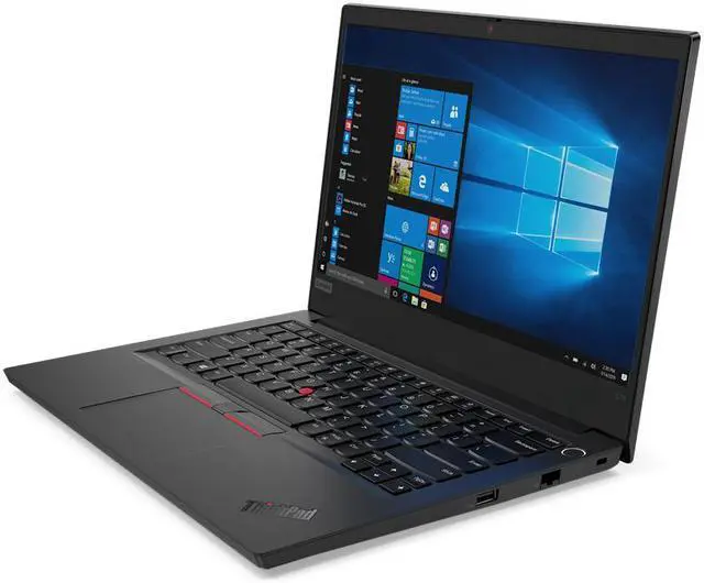 Alt view image 2 of 5 - Lenovo ThinkPad E14 Home and Business Laptop (Intel i7-10510U 4-Core, 32GB RAM, 1TB PCIe SSD, 14.0" Full HD (1920x1080), Intel UHD, Fingerprint, Wifi, Bluetooth, Webcam, 2xUSB 3.1, 1xHDMI, Win 10 Pro)