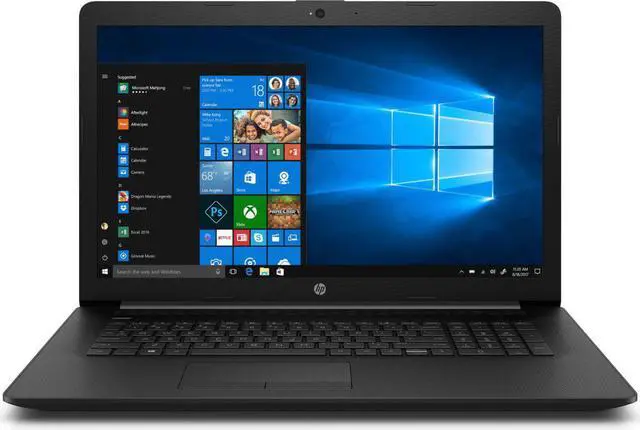 Alt view image 2 of 7 - HP 17-by3613dx Home & Business Laptop (Intel i5-1035G1 4-Core, 17.3" 60Hz HD+ (1600x900), Intel UHD, 32GB RAM, 4TB PCIe SSD, Wifi, HDMI, Webcam, Win 10 Pro) with Travel & Work Backpack