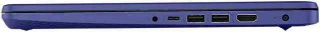 Alt view image 5 of 5 - HP 14z-fq1000 Everyday Value Laptop Indigo Blue (AMD Ryzen 3 5300U 4-Core, 8GB RAM, 512GB PCIe SSD, 14.0" HD (1366x768), AMD Radeon, Wifi, Bluetooth, Webcam, 2xUSB 3.1, 1xHDMI, SD Card, Win 11 Pro)