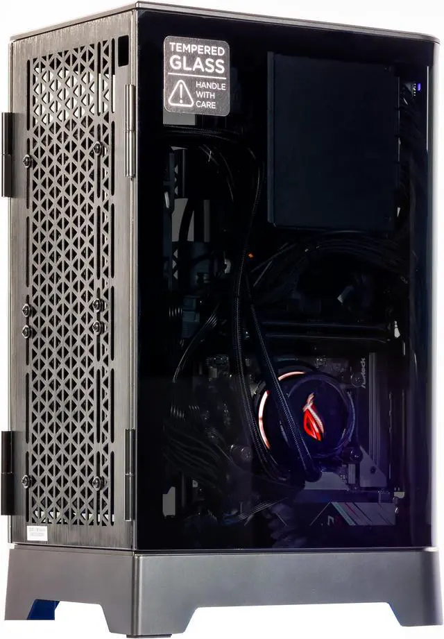 Alt view image 7 of 7 - Velztorm Zenix Custom Built SFF Gaming Desktop PC (AMD Ryzen 5 5600X 6-Core, 16GB DDR4, 1TB PCIe SSD, GeForce RTX 3070 8GB, WiFi 6, BT 5.2, 240 MM AIO,RGB Fans, 750W PSU, Win 10 Home)