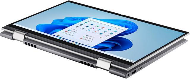 Alt view image 4 of 7 - Dell Inspiron 5410 Home & Business 2-in-1 Laptop (Intel i5-1155G7 4-Core, 14.0" 60Hz Touch Full HD (1920x1080), Intel Iris Xe, 16GB RAM, 512GB PCIe SSD, Backlit KB, Wifi, USB 3.2, Win 11 Home)
