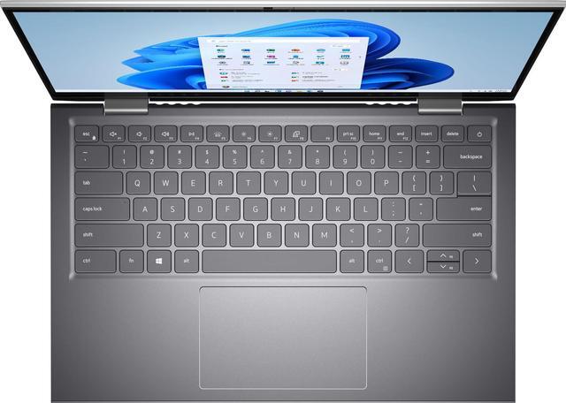 Alt view image 5 of 7 - Dell Inspiron 5410 Home & Business 2-in-1 Laptop (Intel i5-1155G7 4-Core, 14.0" 60Hz Touch Full HD (1920x1080), Intel Iris Xe, 16GB RAM, 512GB PCIe SSD, Backlit KB, Wifi, USB 3.2, Win 11 Home)