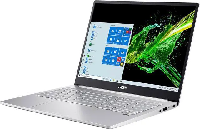 Alt view image 6 of 7 - Acer Swift 3 SF313 Home & Business Laptop (Intel i5-1035G4 4-Core, 13.5" 60Hz QHD(2256x1504), Intel Iris Plus, 8GB RAM, 512GB m.2 SATA SSD, Backlit KB, Win 11 Home) with Travel & Work Backpack
