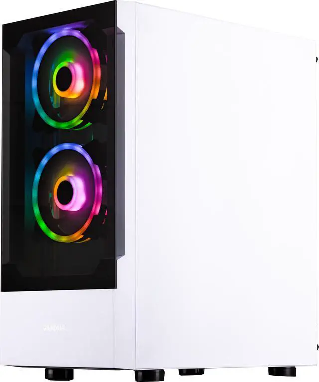 Alt view image 4 of 7 - Velztorm Marrox Custom Desktop White (AMD Ryzen 7 5800X 8-Core, 32GB RAM, 1TB  HDD, NVIDIA GeForce RTX 3060, Wifi, USB 3.2, HDMI, Win 10 Pro)